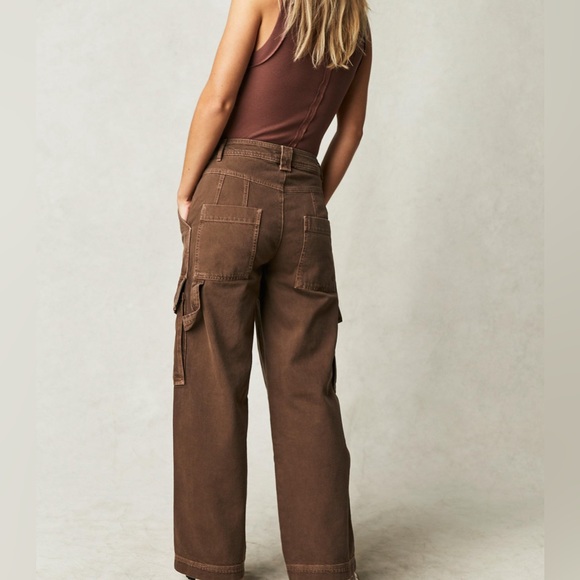 NWT Free People We the Free Judd Carpenter Jeans - Picture 4 of 9